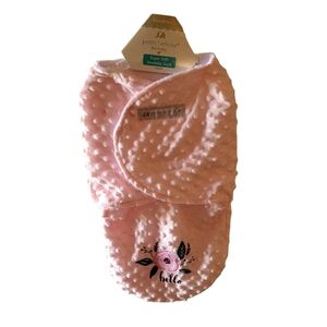Petite L'Amour for Baby Super Soft Swaddle Sack Baby Girl Pink New with Tags 0+